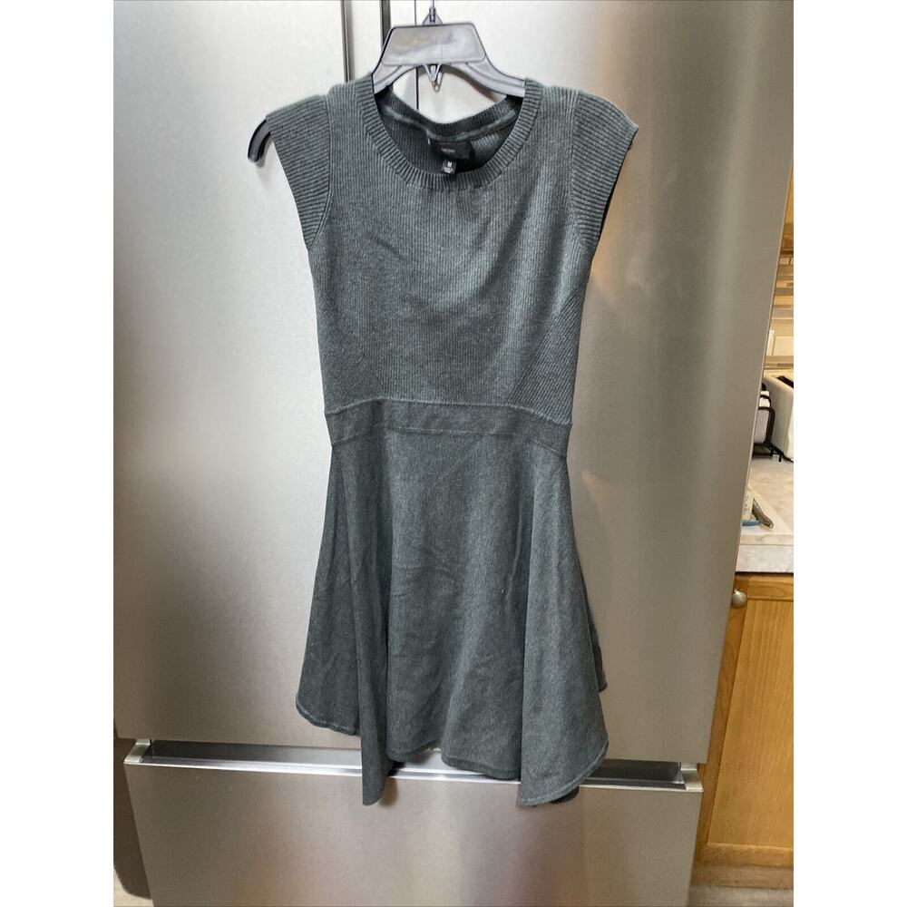 Woeeino Dark Gray Medium Sleeveless Dress